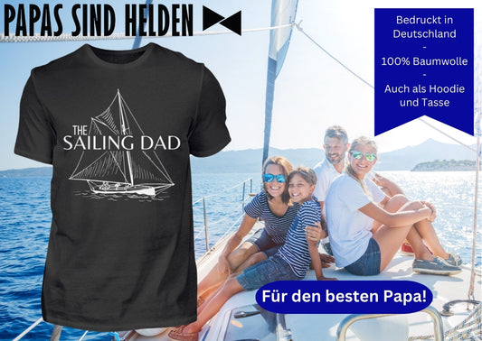 The Sailing Dad / Unser neues Motiv für die Segler und Seefahrer unter den Papas und Vätern!